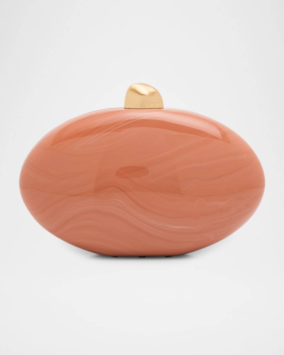 Eviana Glossy Acrylic Clutch Bag